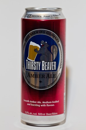 Amber Ale Tree Brewing Company Kelowna BC Brew Craft Beer Thirsty Beaver Beer 