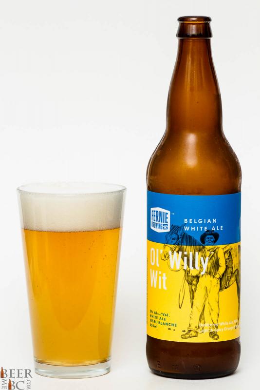 Fernie Brewing Co Ol' Willy Wit Belgian White Ale Review