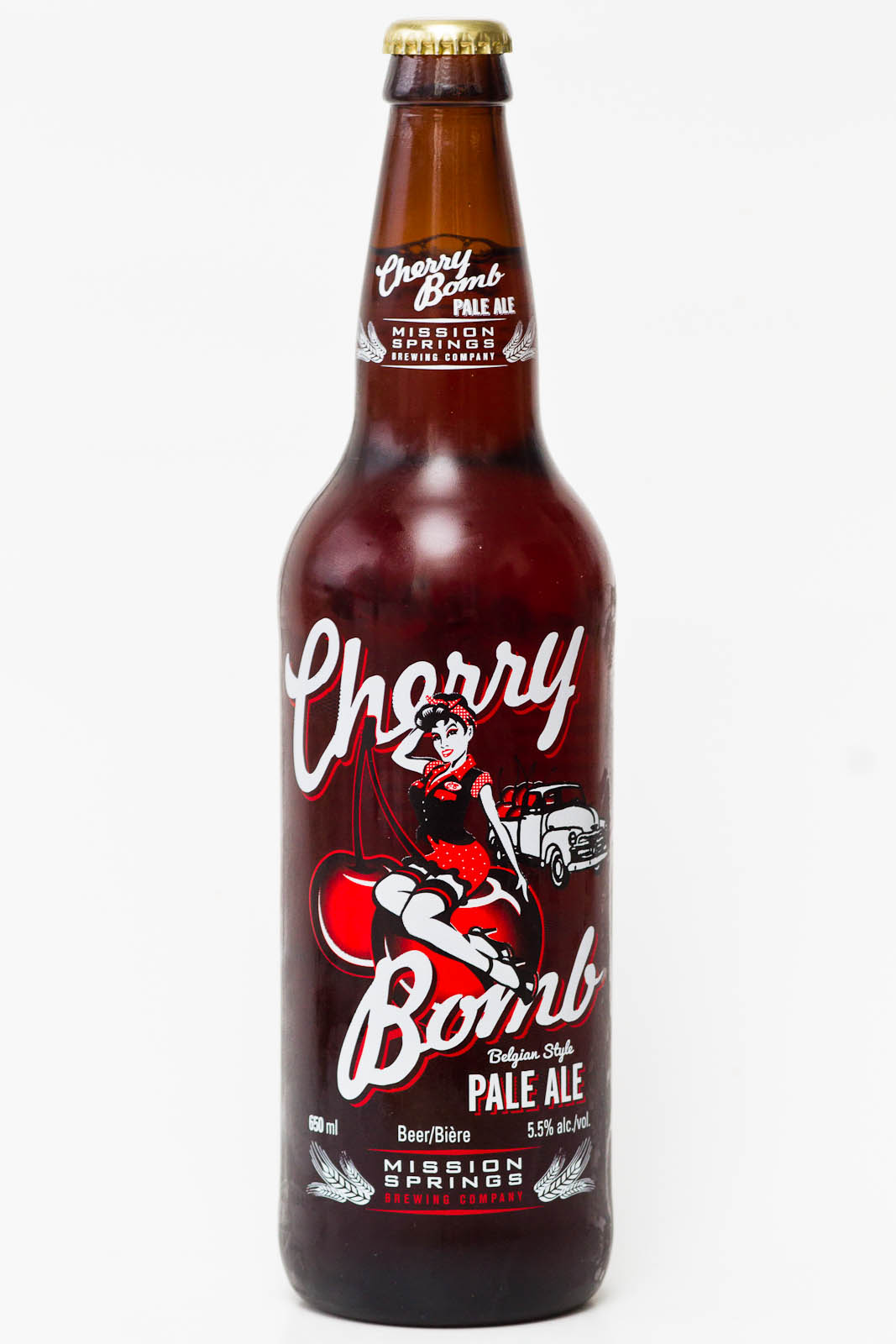 Mission Springs Brewing Co. – Belgian Style Cherry Bomb Pale Ale | Beer ...