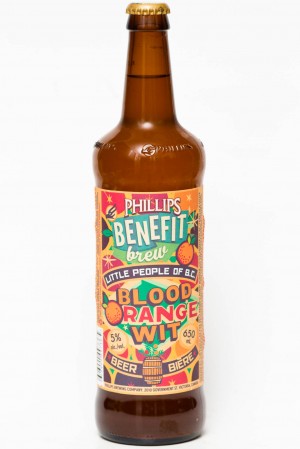 Phillips Benefit Brew Blood Orange Wit Review- Little People of BC