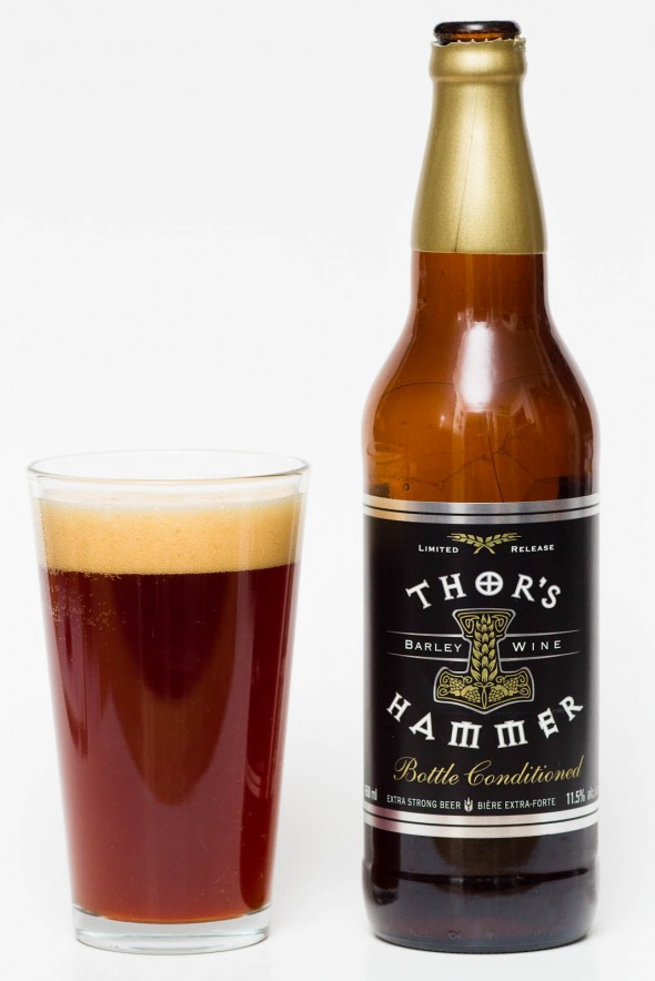 Central City Brewers & Distillers - 2014 Thor's Hammer Barley Wine Review