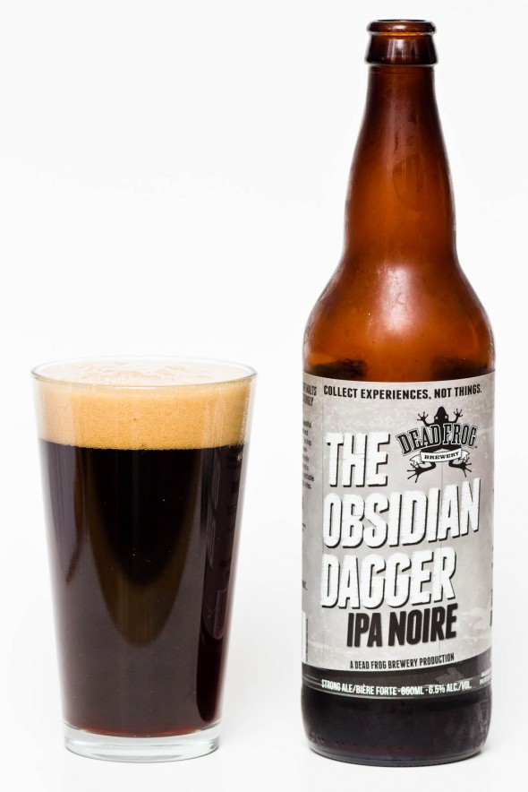 Dead Frog Brewery - The Obsidian Dagger IPA Noire Review