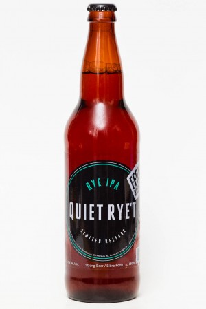 Fernie Brewing Quiet Rye't Rye IPA