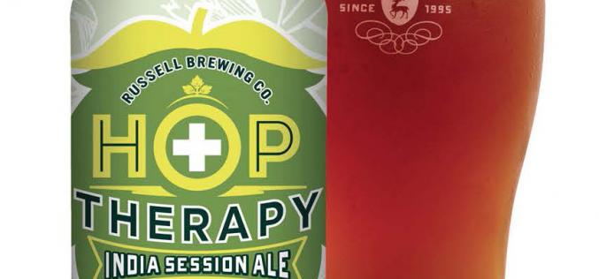 Hop Therapy ISA Cans are on their way from the the Russell Brewing Company