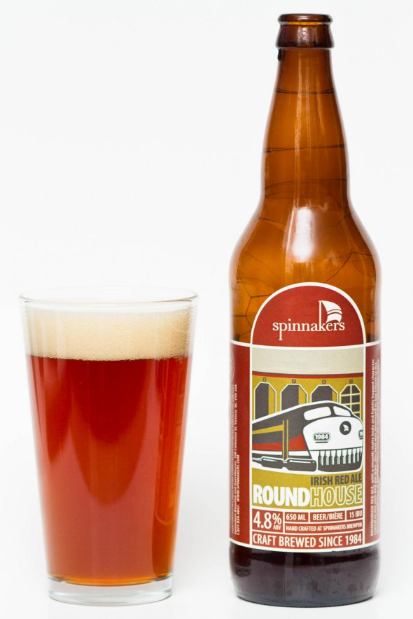 Spinnakers Brewery Roundhouse Red Ale Review