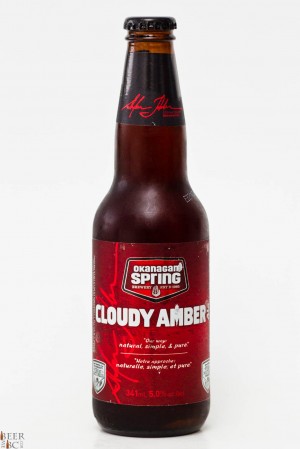 Okanagan Spring Cloudy Amber Ale Review
