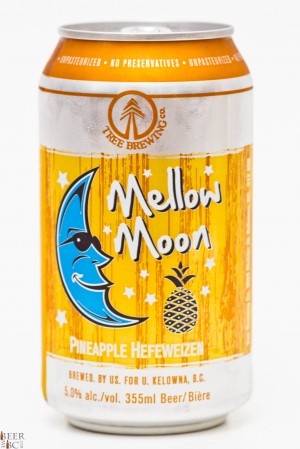 Tree Brewing Mellow Moon Pineapple Hefeweizen Review