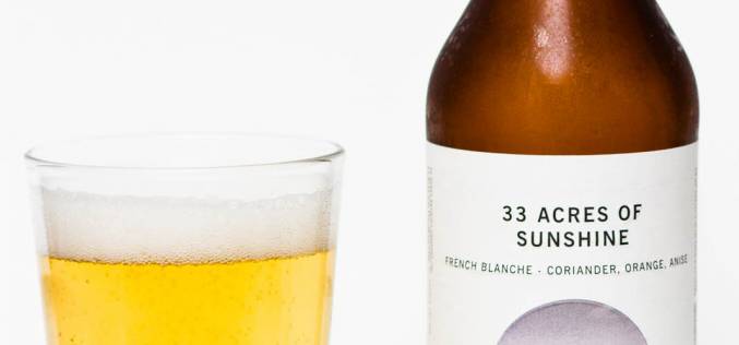 33 Acres Brewing Co. – 33 Acres of Sunshine French Blanche