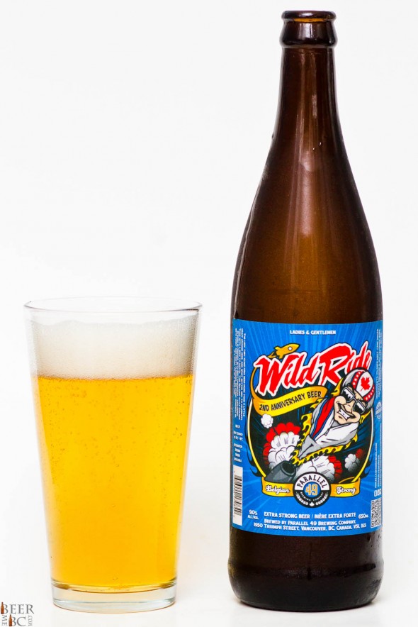 Parallel 49 Wild Ride 2nd Anniversary Ale Review