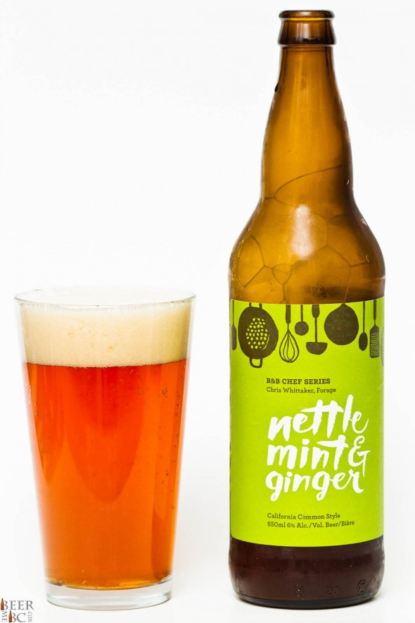 R&B Brewing Nettle, Mint and Ginger California Common Review