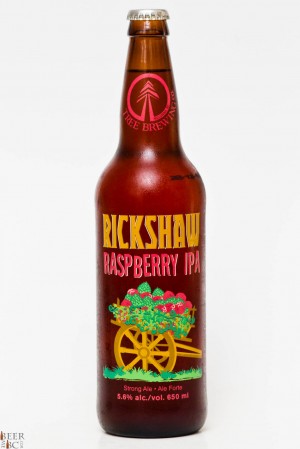 Tree Brewing Rickshaw Raspberry IPA Review