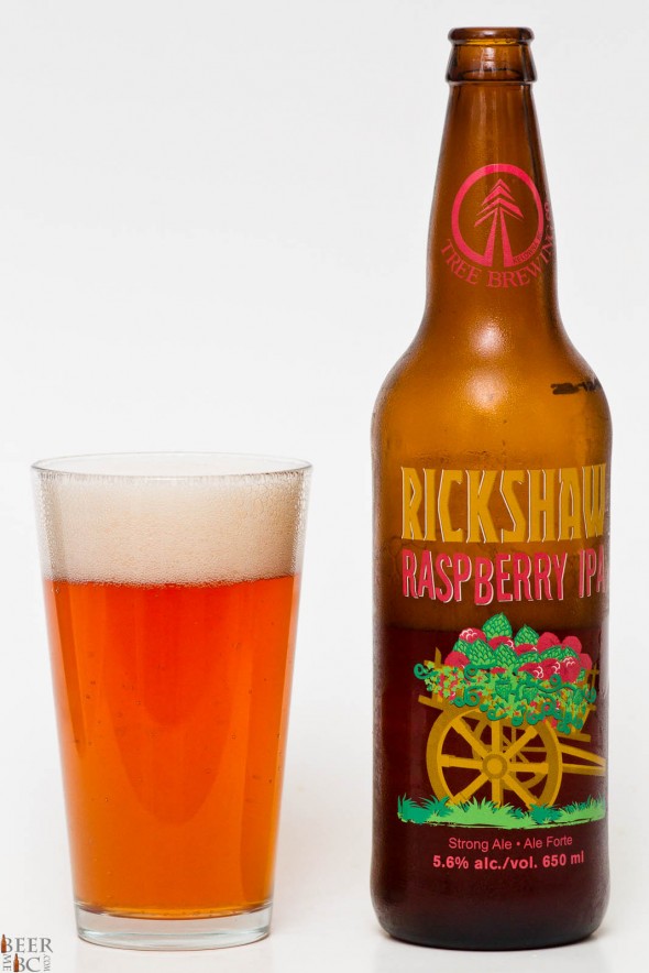 Tree Brewing Rickshaw Raspberry IPA Review