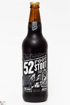 Barkerville Brewing Company - 52 Foot Stout Review