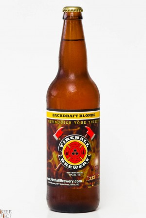 Firehall Brewery Backdraft Blonde Review