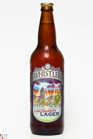 Whistler Brewing Big Sky Uncommon Lager Review