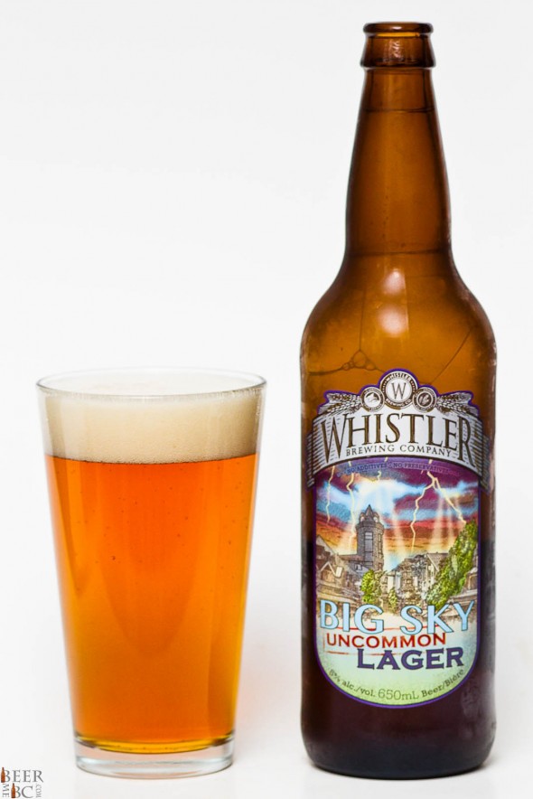 Whistler Brewing Big Sky Uncommon Lager Review