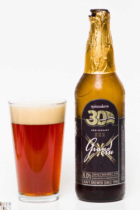 Spinnakers Brewery – 30th Anniversary Grand Cru