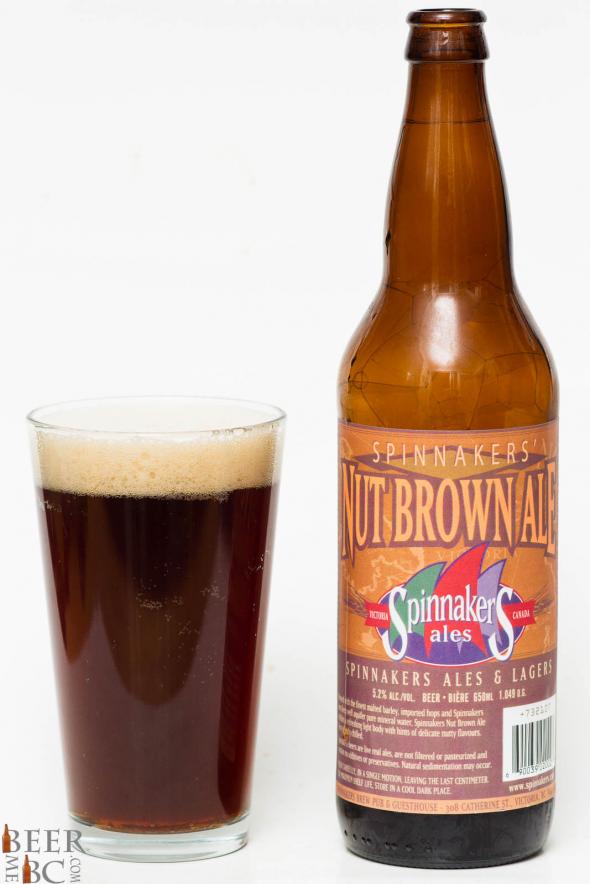 Spinnakers Gastro Brewpub – Nut Brown Ale Review