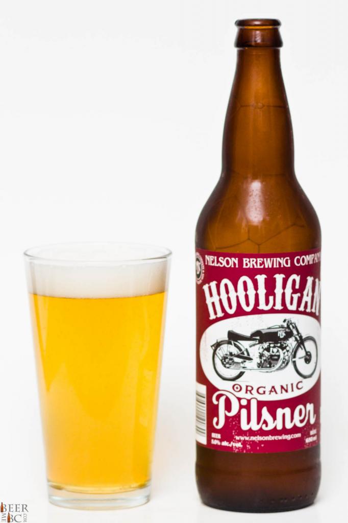 Nelson Brewing Co. - Hooligan Organic Pilsner Review