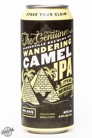 Barkerville Brewing Wandering Camel IPA Can Review