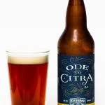 Powell St Brewing Ode To Citra Pale Ale Review Pour