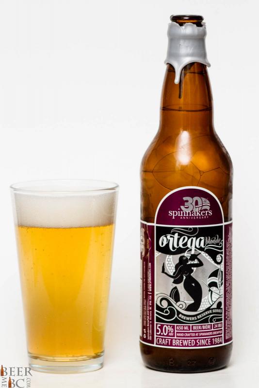 Spinnaker's Ortega Blonde Ale 2014