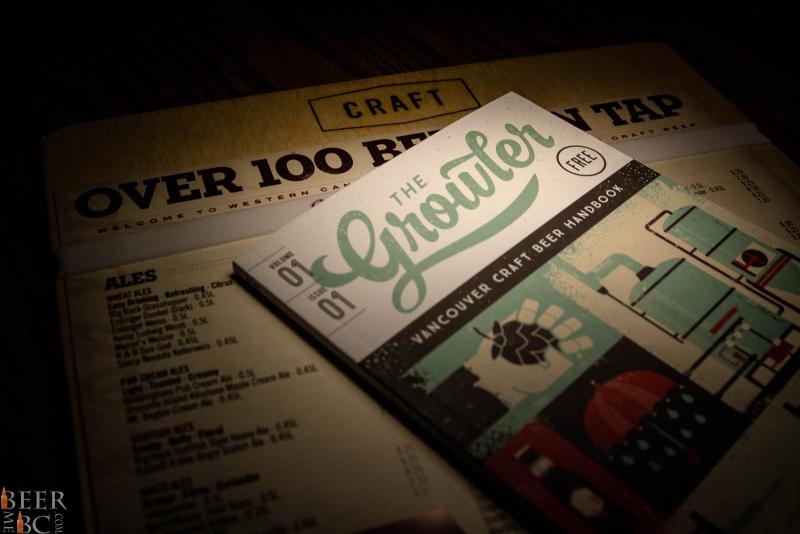 The Growler, BC Craft Beer Magazine Launch