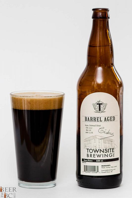 Townsite Brewing Barrel Aged Oatmeal Stout Review