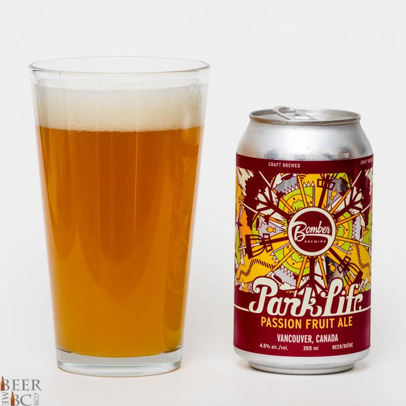 Bomber Brewing Co. - Park Life Passion Fruit Ale Review