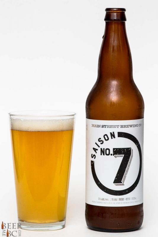 Main Street Brewing Co. - Saison No. 7 Review
