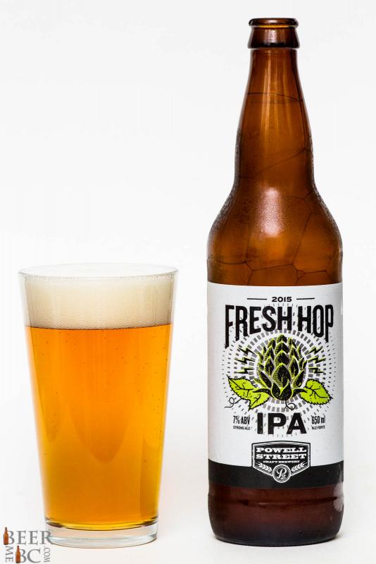 Powell Street Brewery 2015 Fresh Hop IPA Review