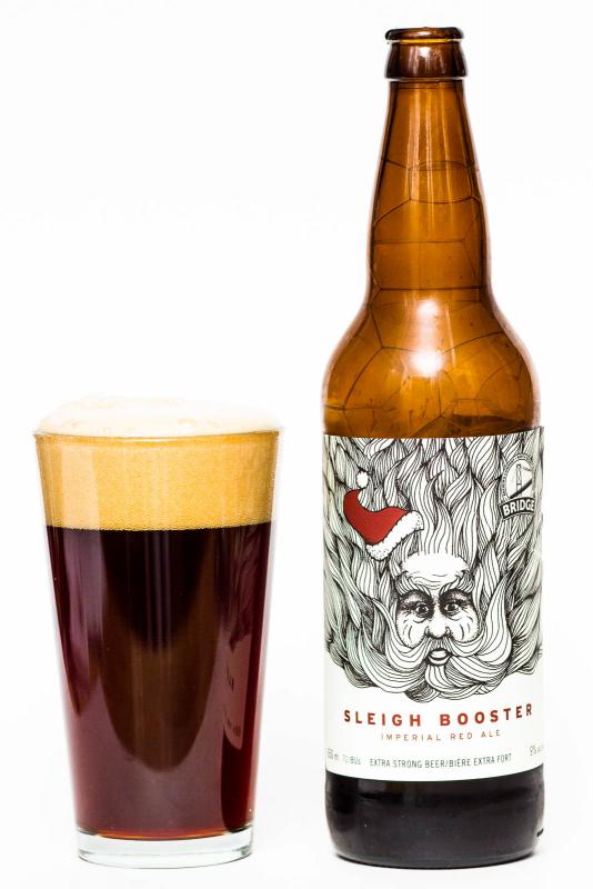 Bridge Brewing Sleigh Booster Imperial Red Ale Review