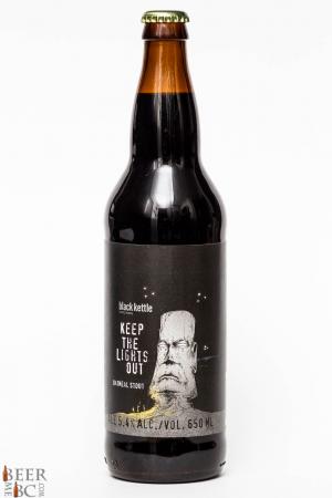 Black Kettle Brewing Keep The Lights Out Stout Review