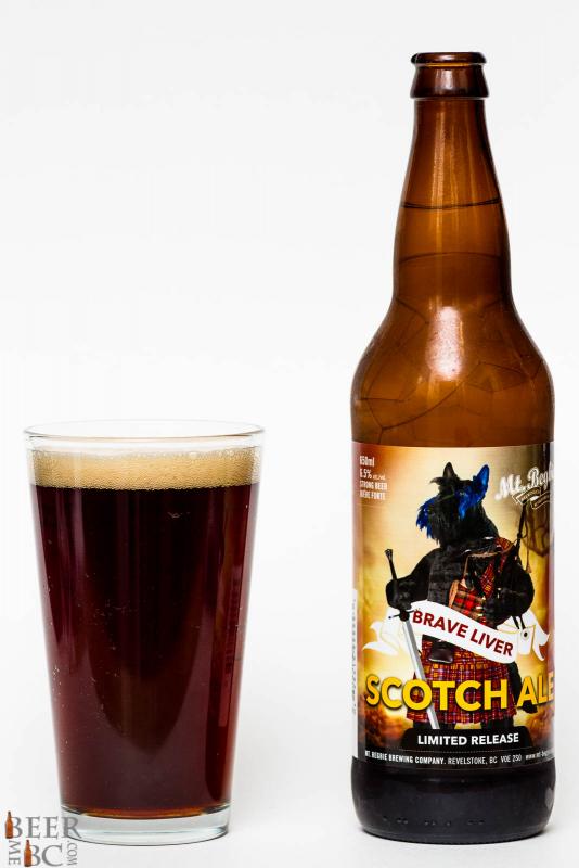 Mt Begbie Brewing Co Brave Liver Scotch Ale Review