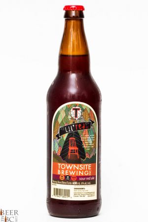 Townsite Brewing Lil Red 2.0 Sour Red Ale Reveiew