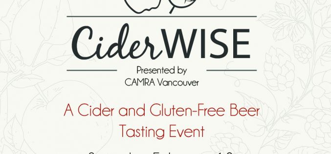 Ciderwise Craft Cider Festival Returns to Vancouver’s Wise Hall