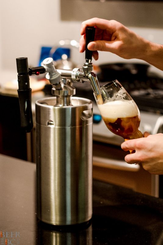 The Perfect Pour Man Can Growler System