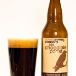Ravens Brewing Hot Chocolate Porter Bottle and Glass