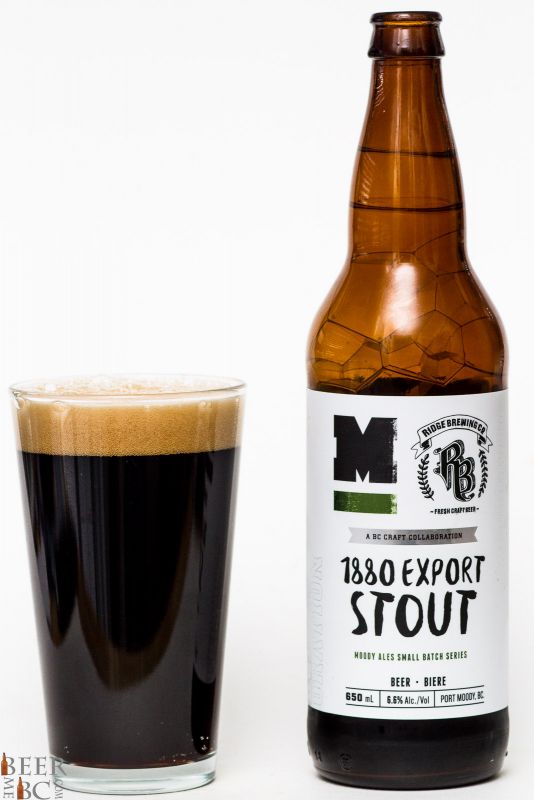 Moody Ales & Ridge Brewing 1860 Export Stout Review