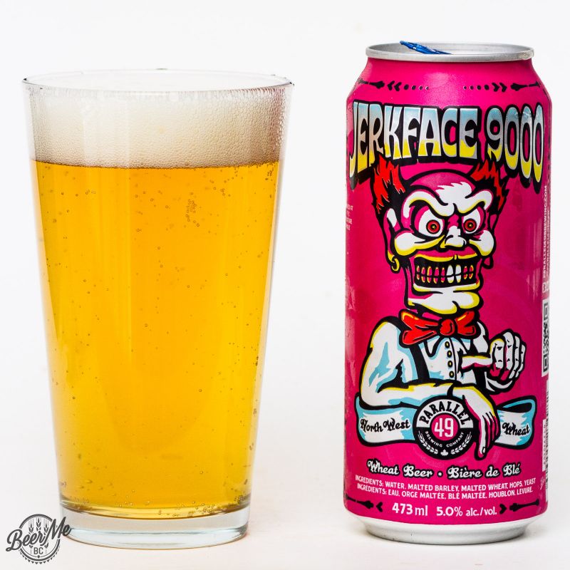 Parallel 49 Brewing Jerkface 9000 North West Wheat Ale Review