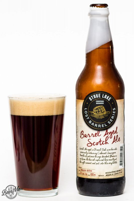 Mission Springs Barrel Aged Scotch Ale Review