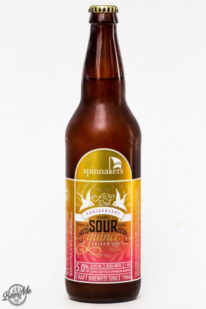Spinnakers Brewery 32nd anniversary Quince Sour Ale Review