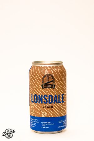 Bridge Brewing Lonsdale Lager Can