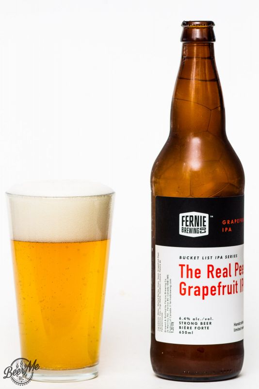 Fernie Brewing The Real Peel Grapefruit IPA Review