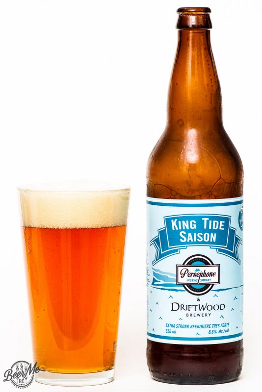 Driftwood & Persephone Brewing King Tide Saison Review