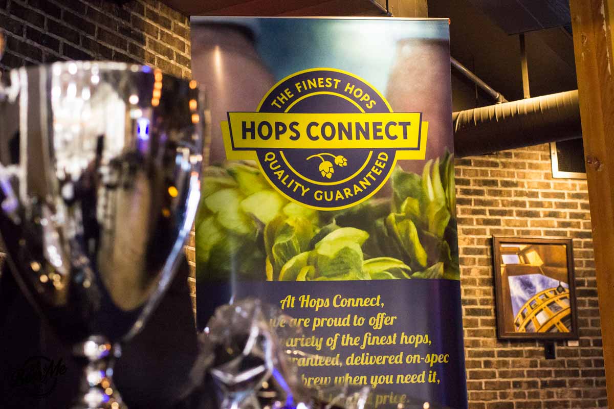 Hops Connect Cup 2016 Trophy and Banner