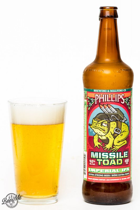 Phillips Brewing Missile Toad Imperial IPA Review