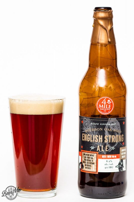 4 Mile Brewing Barrel Aged English Strong Ale Review