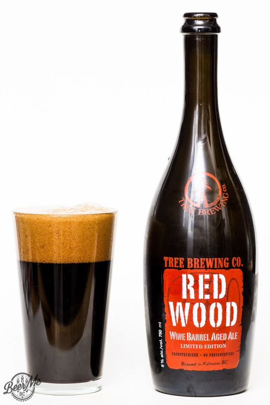 Tree Brewing 2016 Red Wood Barrel Aged Ale Review