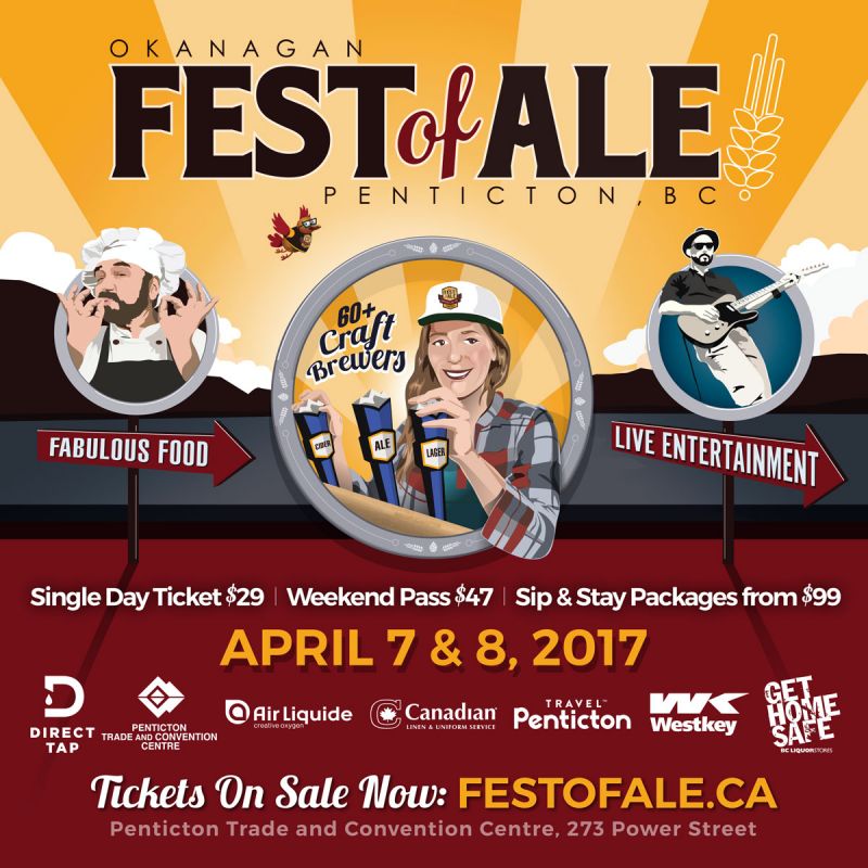 Okanagan Fest of Ale 2017 Poster